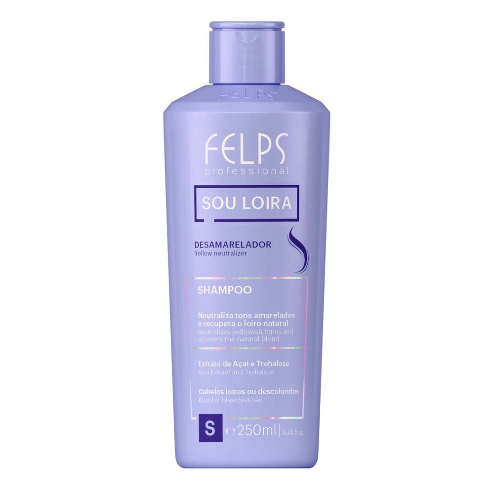 Shampoo Sou Loira Reparador Felps Professional - 250mL