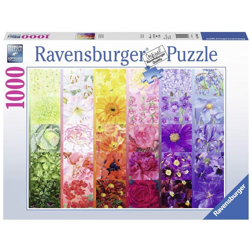 Puzzle 1000 Peças Paleta de Flores Ravensburger 12000335