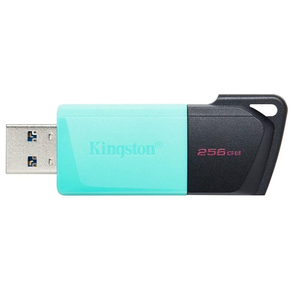 Pendrive Kingston Datatraveler Exodia M 256gb. Usb 3.2, Preto E Verde - Dtxm-256gb