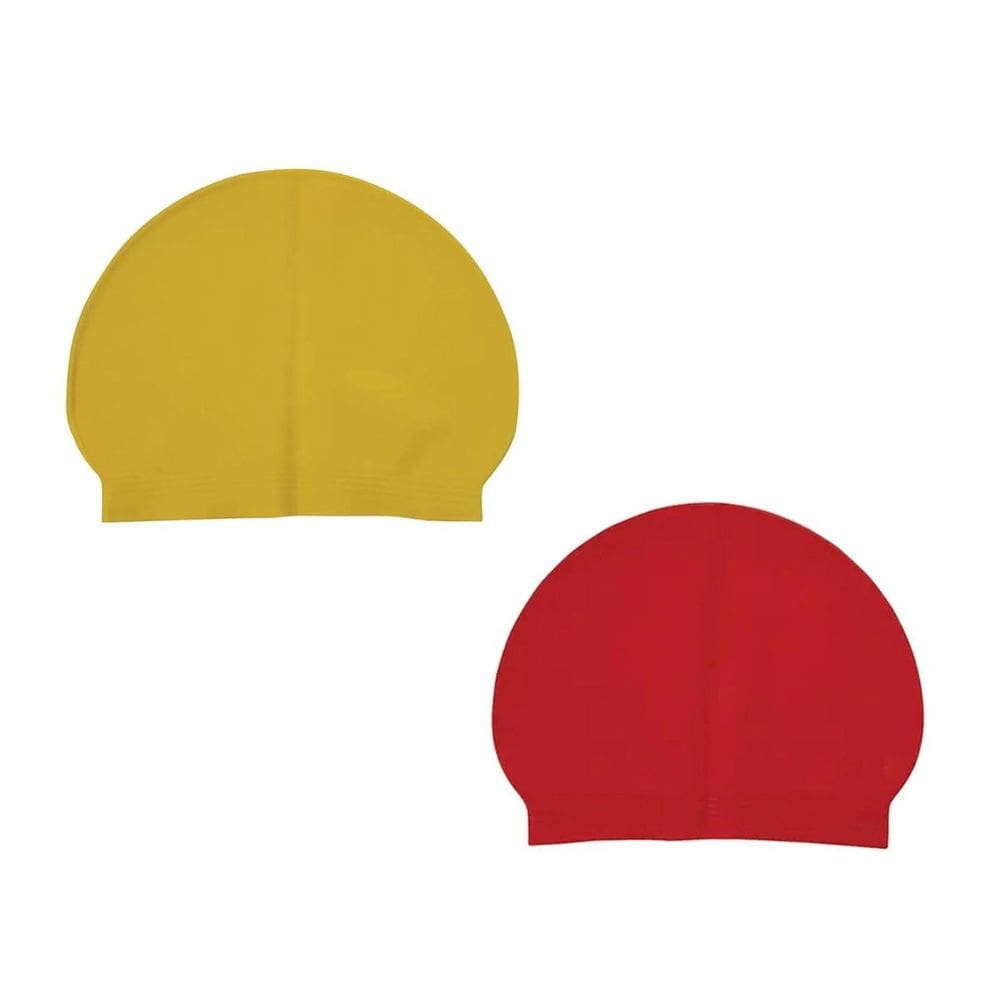 Kit 02 Touca De Natação Mor Em Látex Impermeável