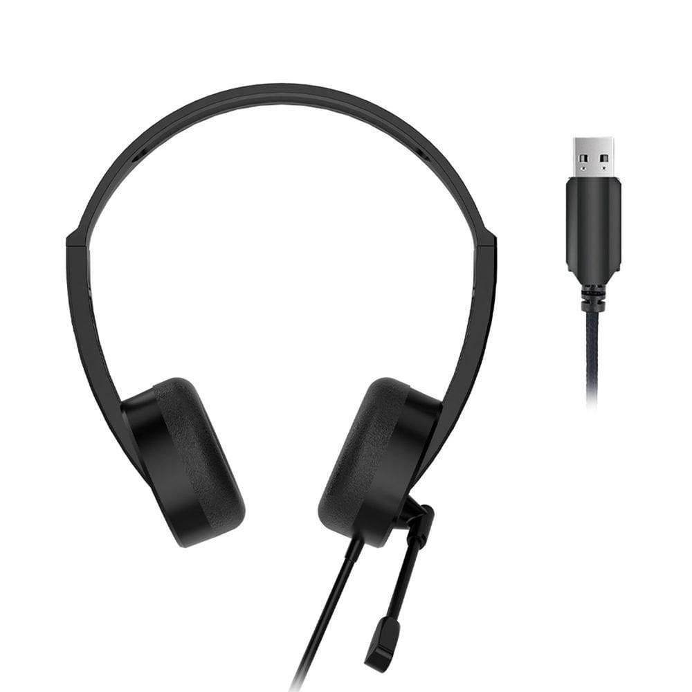 Headset Lecoo Ht106, Usb, Driver 40mm, Omnidirecional