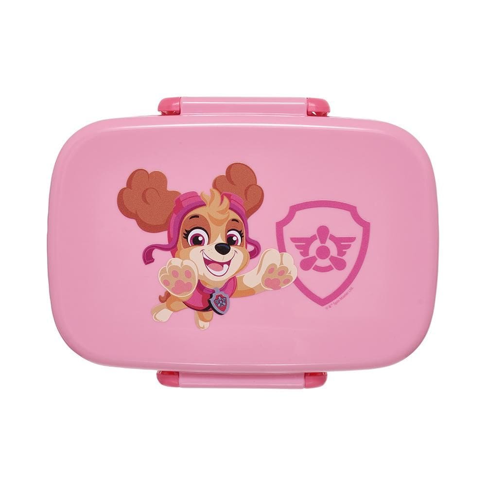 Kit Alimentação Pacific Bentô Box Patrulha Canina Skye Rosa