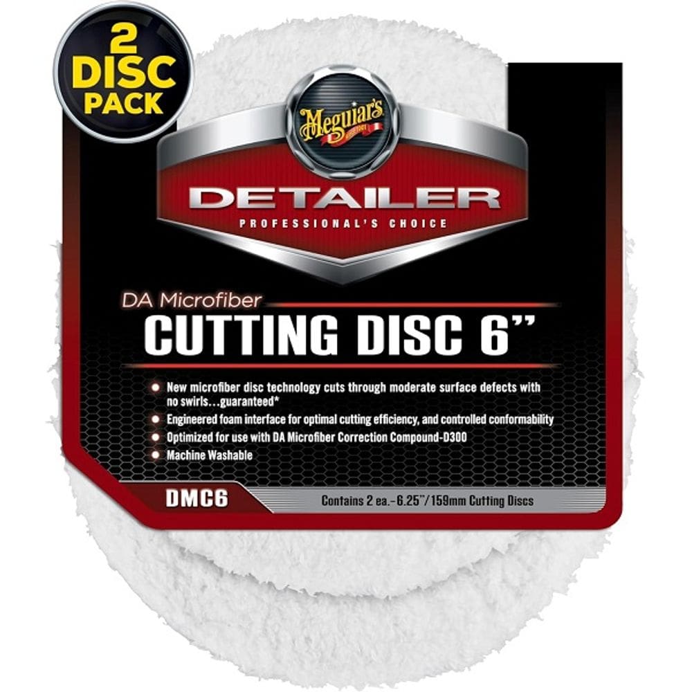 Meguiars DMC6 da Microfiber Cutting DISC 6 2 Unidades