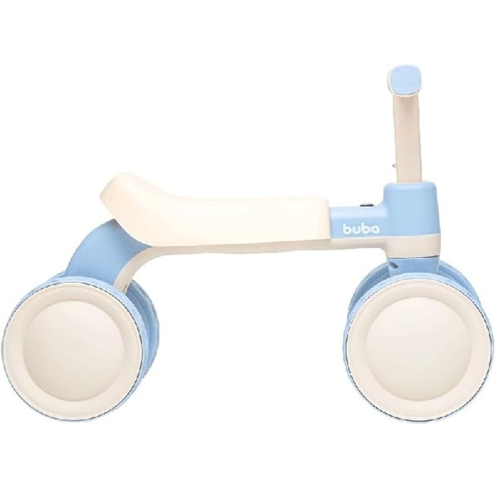 Bicicleta de Equilibrio Buba 4 Rodas com Som sem Pedal COR Azul