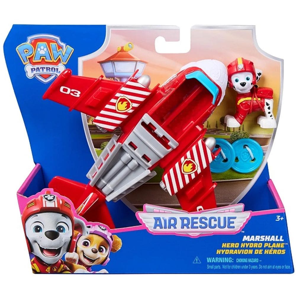 Aviao de Resgate com Boneco Marshall Patrulha Canina SUNNY