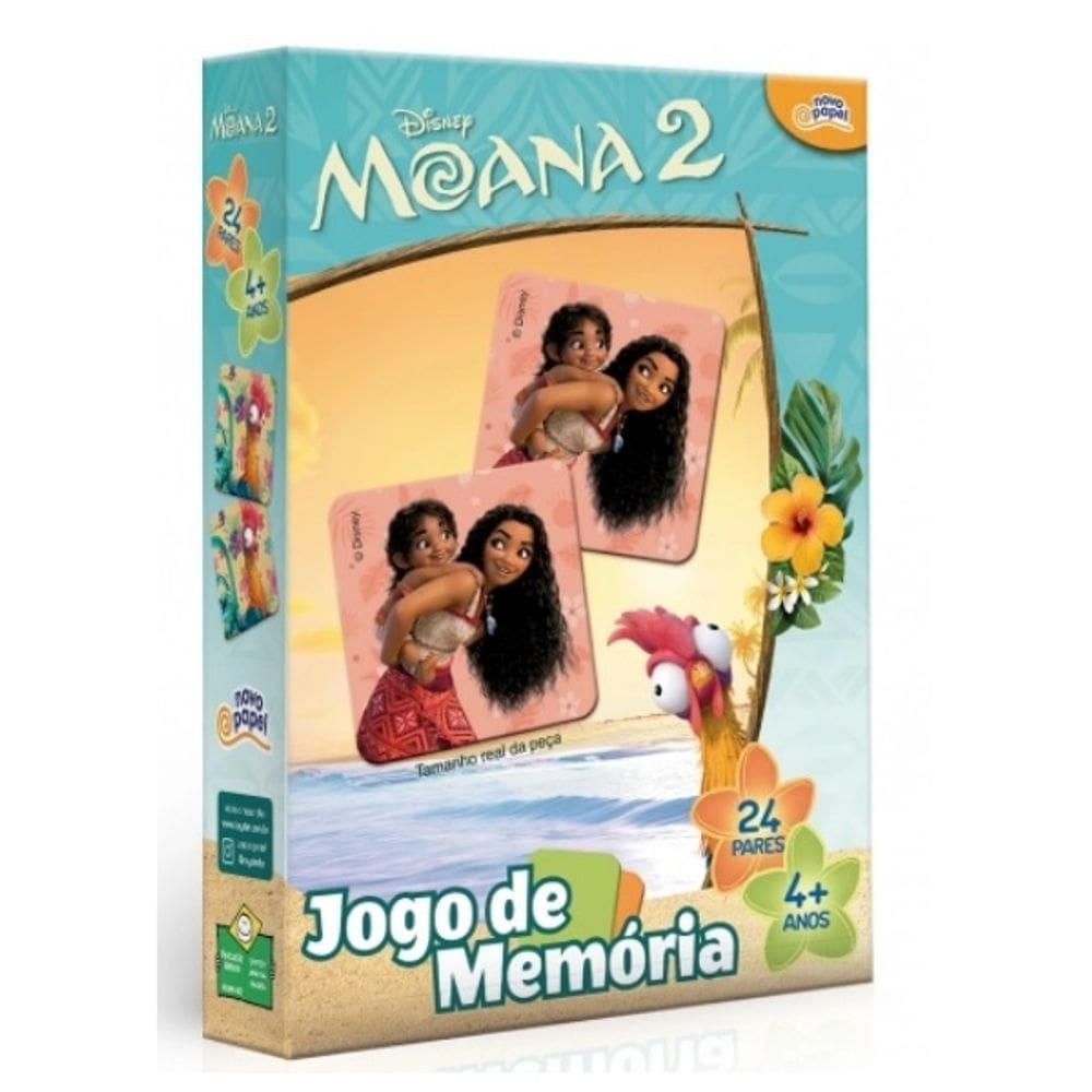Jogo da Memoria Moana 2 Toyster