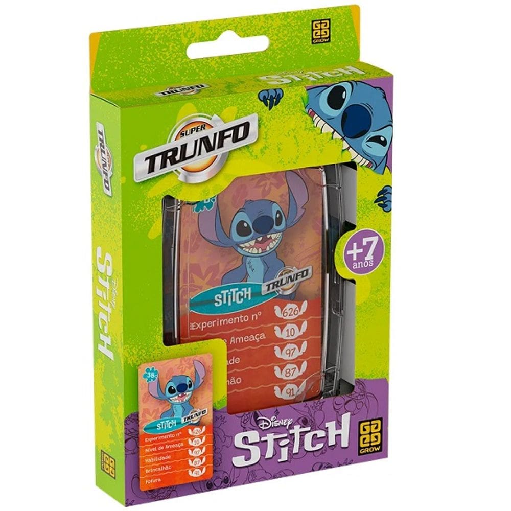 Jogo Super Trunfo STITCH GROW
