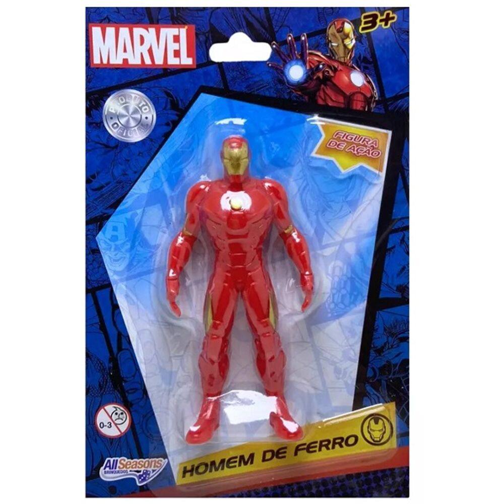 Boneco Marvel Homem de Ferro ALL Seasons 9,5CM