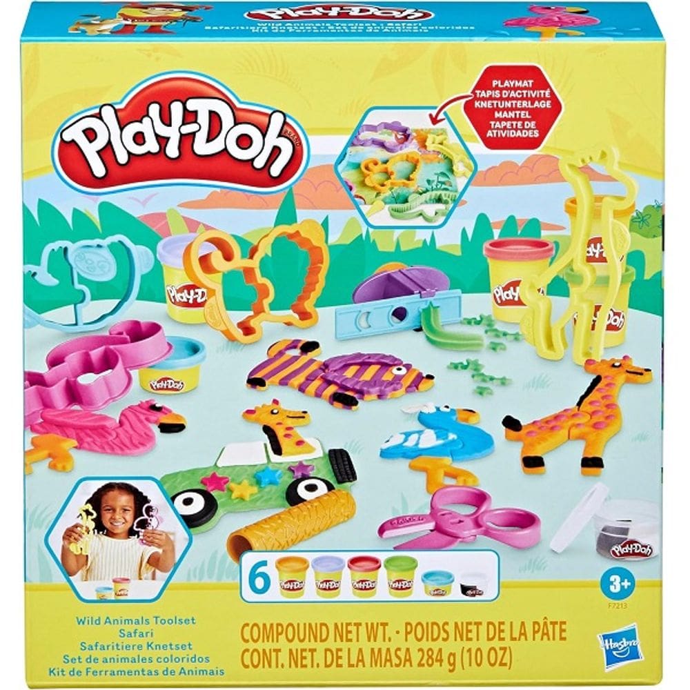 Play DOH KIT de Ferramentas de Animais Hasbro F7213