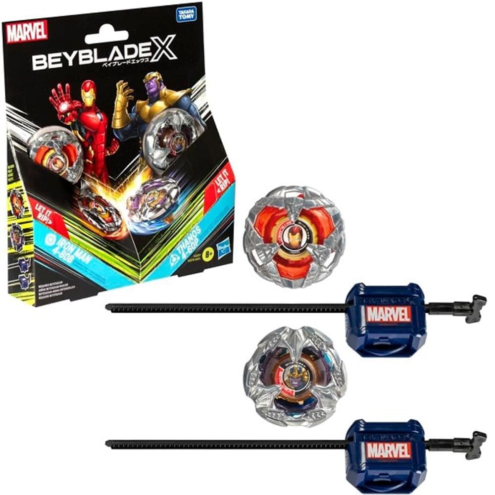 Pack Beyblade X Marvel Homem de Ferro VS | Casas Bahia