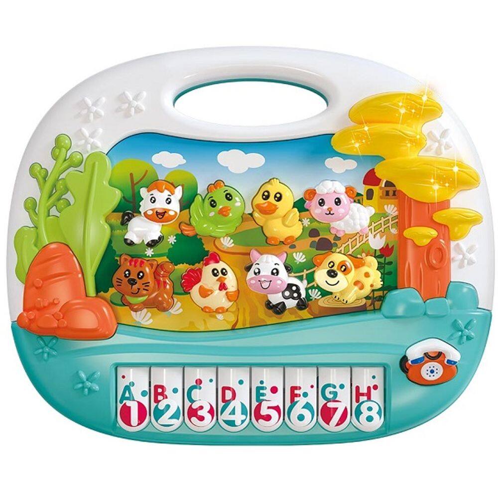 Brinquedo Educativo Musical Fazendinha DM TOYS DMT6897
