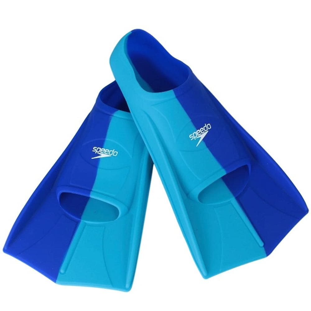 Nadadeira Nataçao Speedo Dual SWIM FIN PE de Pato NAVY Blue 40/41