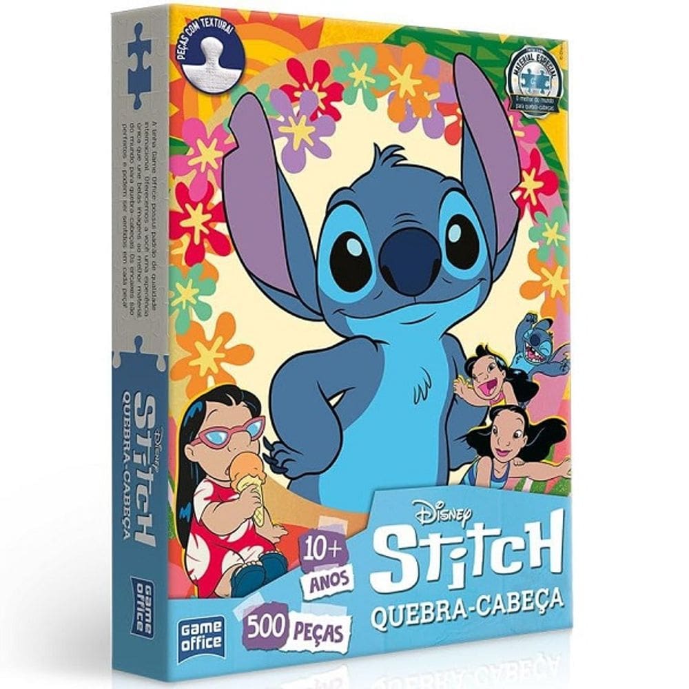 QUEBRA-CABEÇA 500 Peças STITCH e Lilo