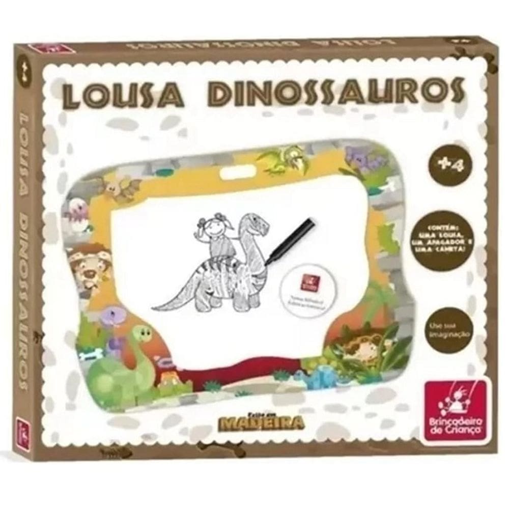 Lousa Divertida Dinossauros Brincadeira de Criança