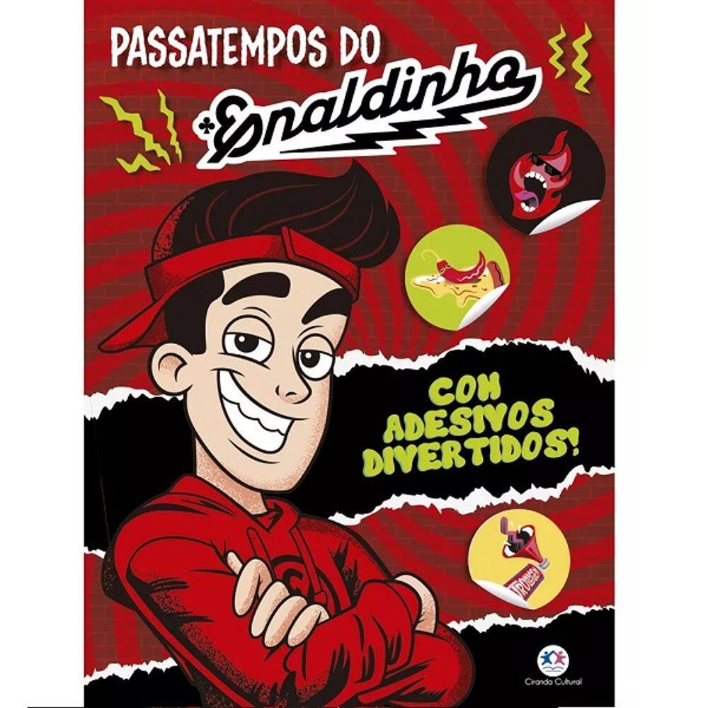 Livro Adesivos Enaldinho - Passatempos do Enaldinho