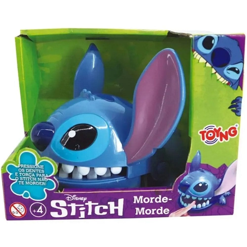 Jogo Mordida Feroz STITCH Disney TOYNG