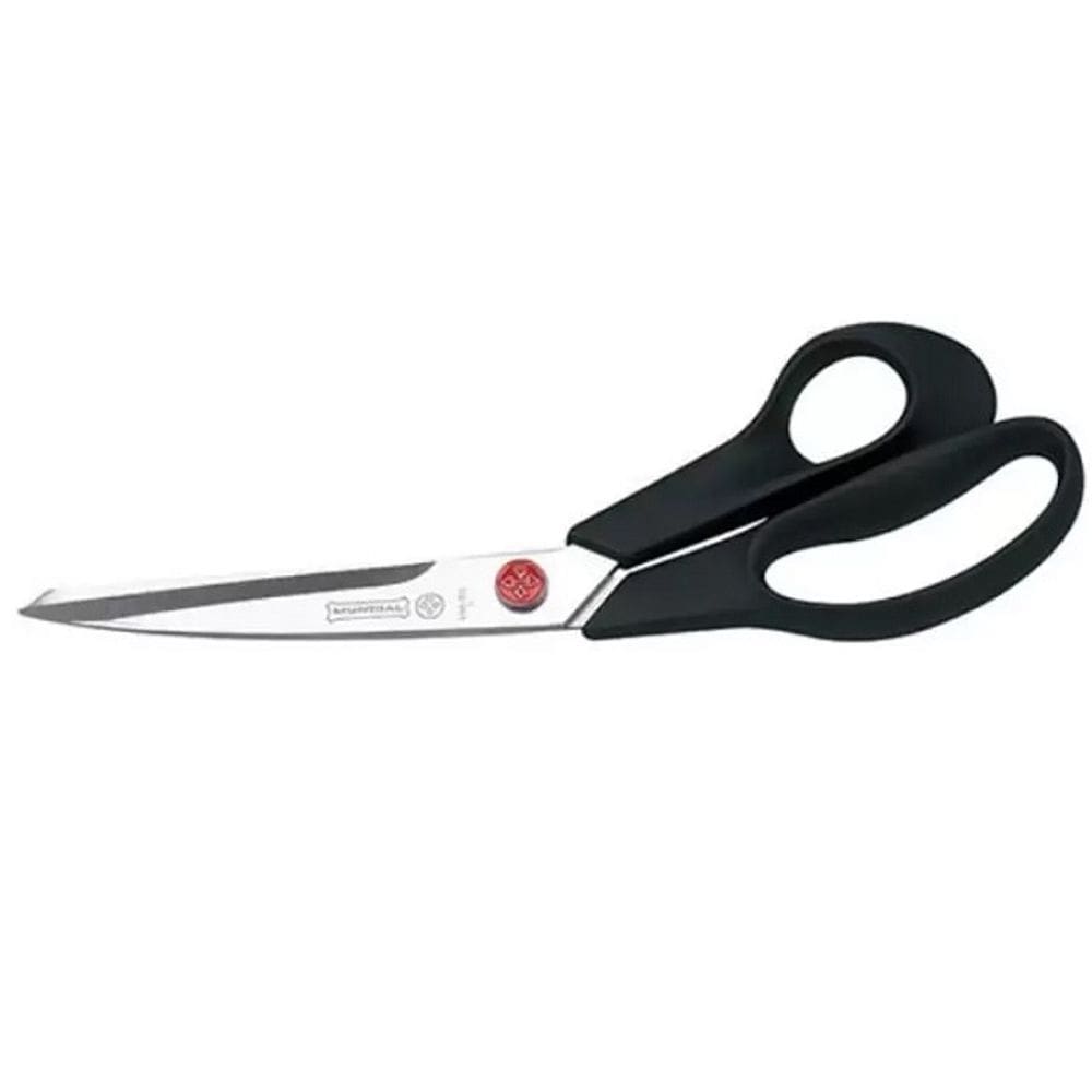 Tesoura Costura Reforcada Preta Ponto Vermelho Mundial 690N-12