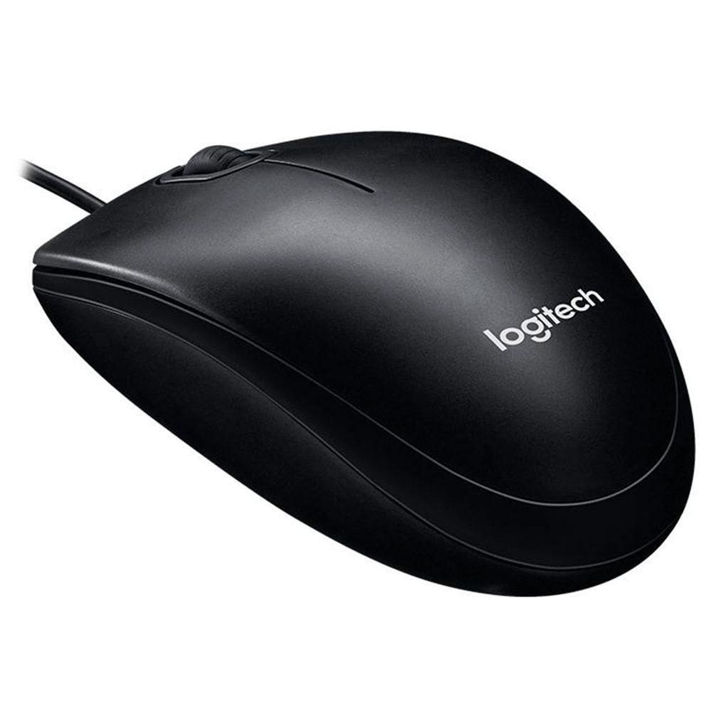 Mouse Logitech M90, 1000 Dpi, Usb, Ambidestro, Preto - 910-007599
