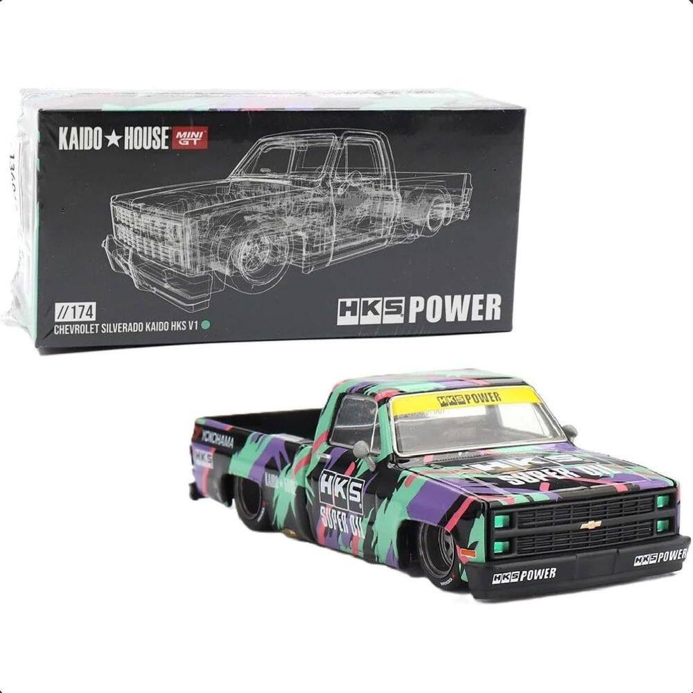 Miniatura Chevrolet Silverado Kaido V1 HKS | Casas Bahia