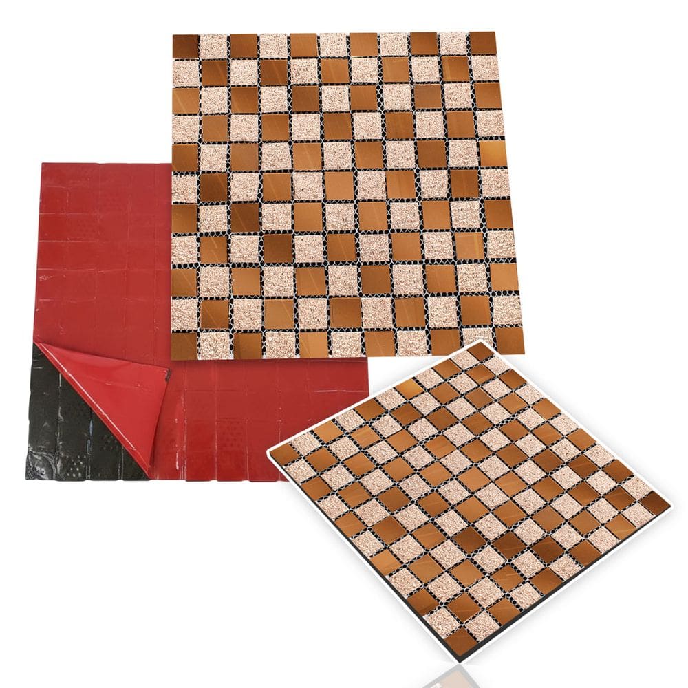 Pastilha De Vidro Adesiva Parede Cozinha Lavabo Banheiro Sala Facil Aplicacao Reforma Decorativa Moderna Requintado