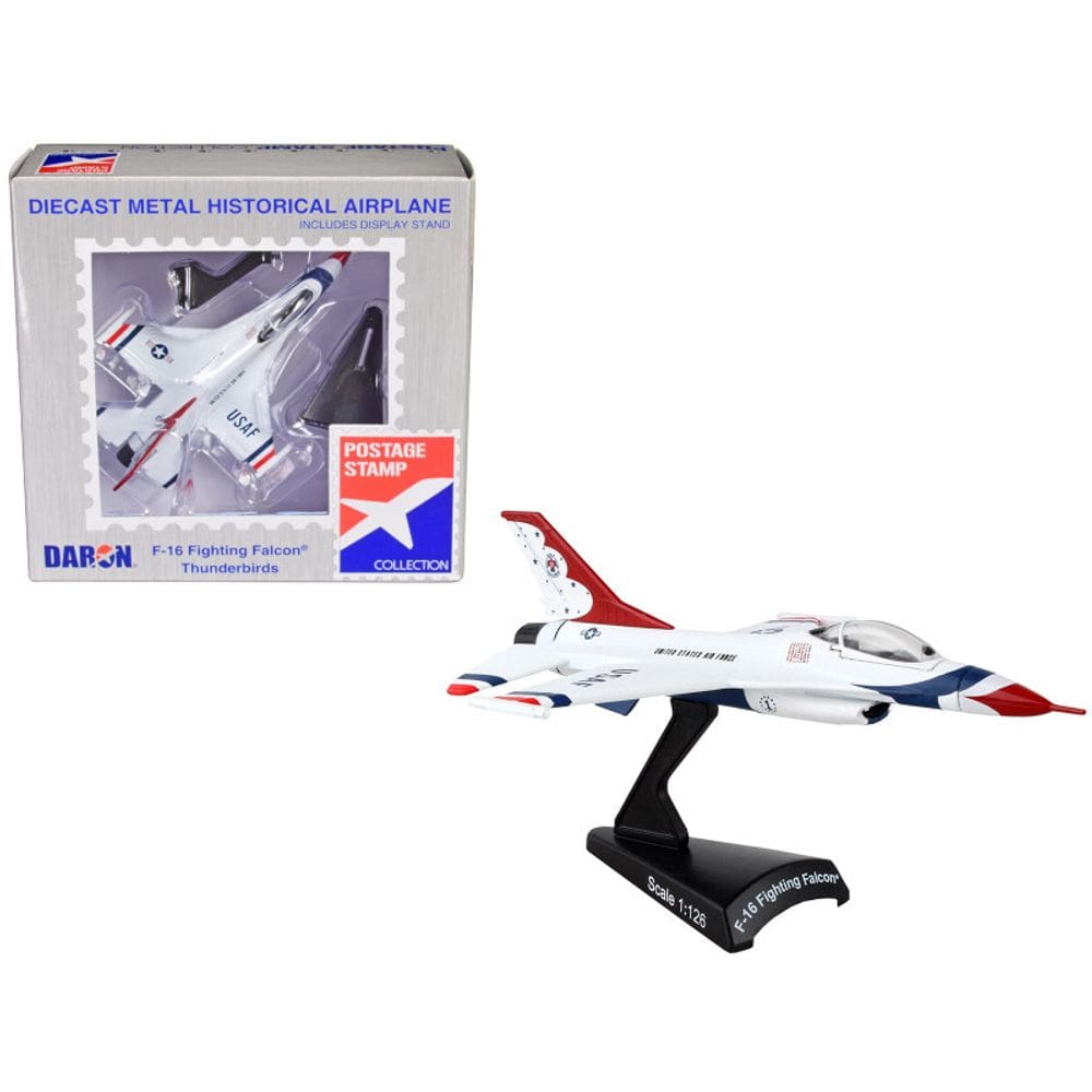 Miniatura Avião Daron USAF Thunderbirds F-16 Fighting 1/126