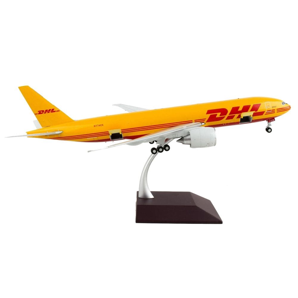 Avião GeminiJets DHL Kalitta Air Boeing 777-200LRF 1:400