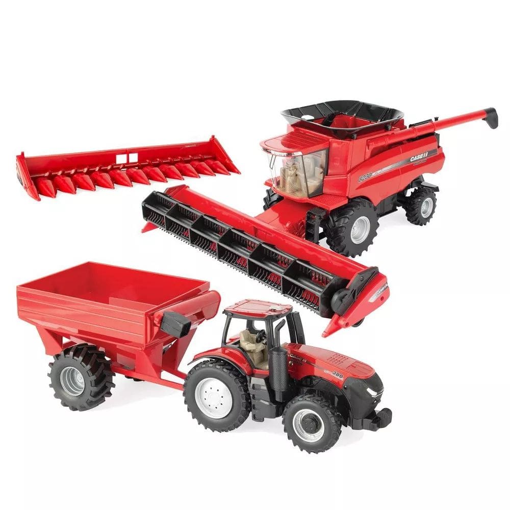 Colheitadeira e Trator Ertl Case IH 8230 AFS Magnum 380 1/32