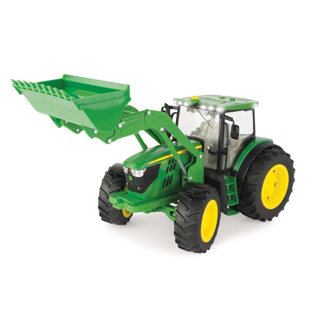 Trator John Deere 6210R 1:16 com Carregador Frontal Ertl