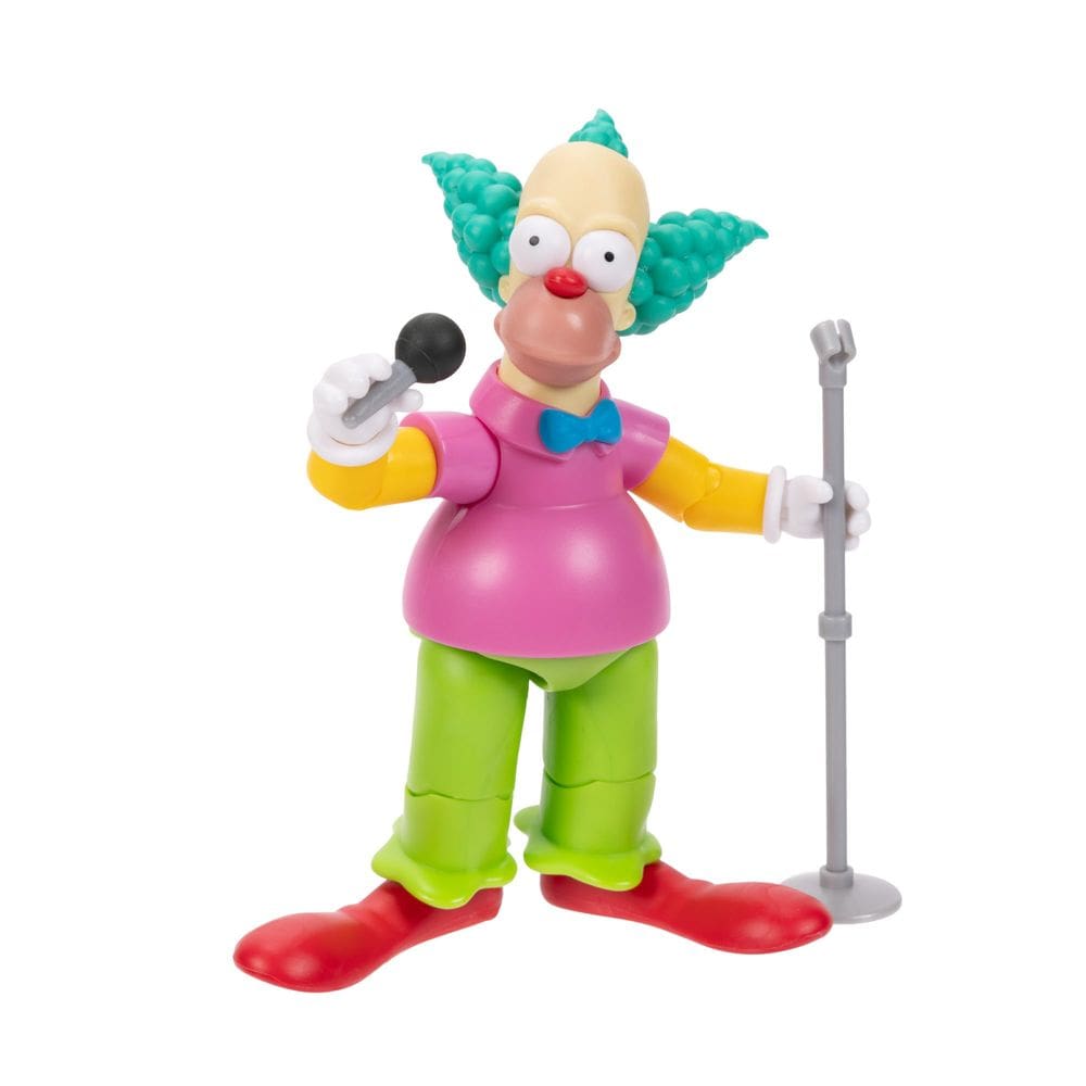 Boneco de ação Disney The Simpsons Krusty 5 colecionável