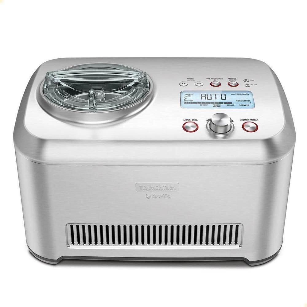 Sorveteira Tramontina By Breville Express Em Aço Inox 12 Funções 110V 69170011