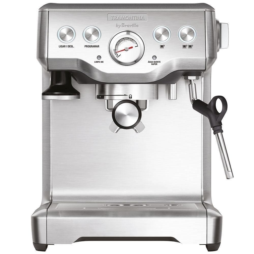 Cafeteira Tramontina By Breville Express 1,8 Litros Em Aço Inox Prata 110v 69065011