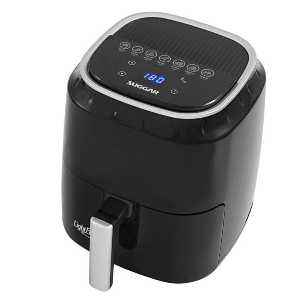 Fritadeira Light Fry Touch Control 4 Litros Preta Suggar 220V