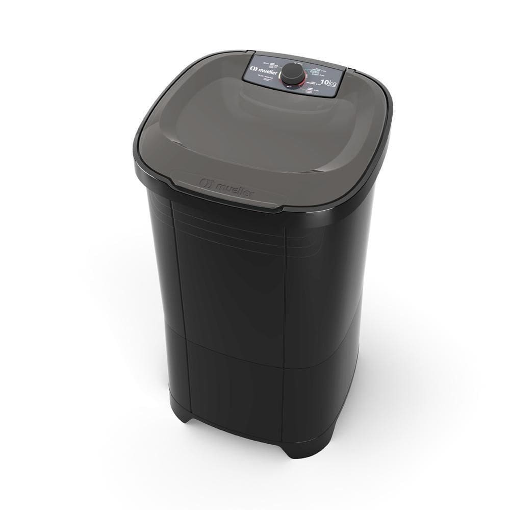 Lavadora de Roupa 10 Kg Preto Semiautomática Mueller - 220v - Mlt10b