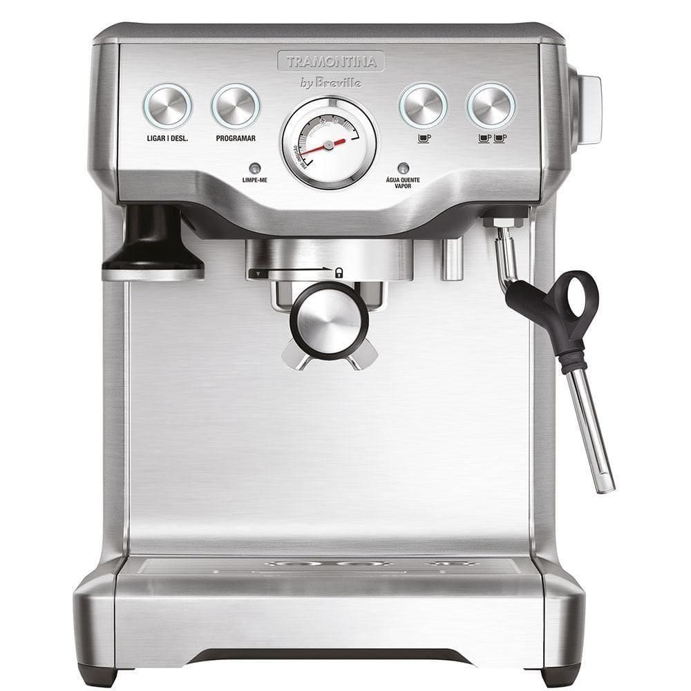 Cafeteira Tramontina By Breville Express 1,8 Litros Em Aço Inox Prata 220V 69065012