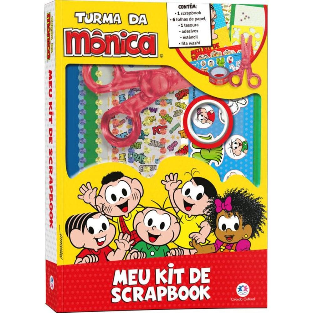Turma da Mônica - Meu kit de Scrapbook