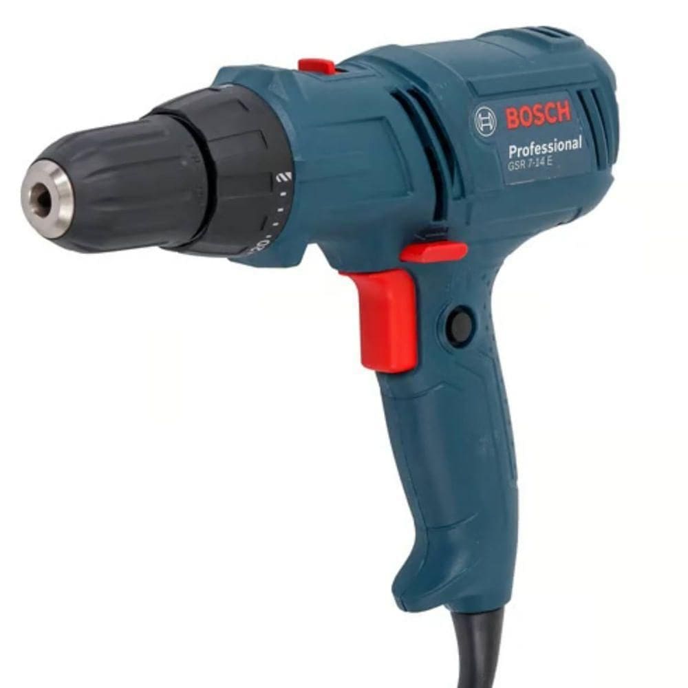 Parafusadeira E Furadeira Gsr 714e 400 Watts 220 Volts com Cabo de Metros 06014470e0 Bosch Para