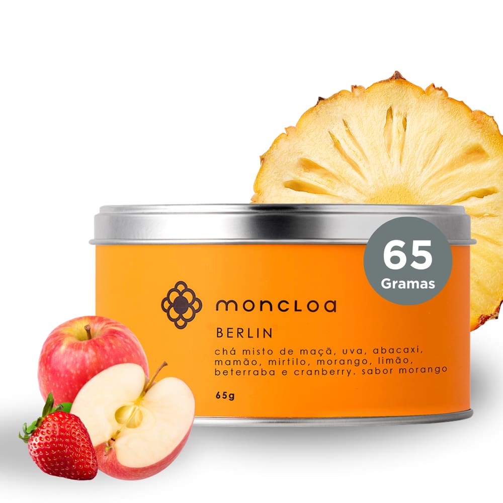 Chá Infusão de Frutas Berlin - 65g LATA