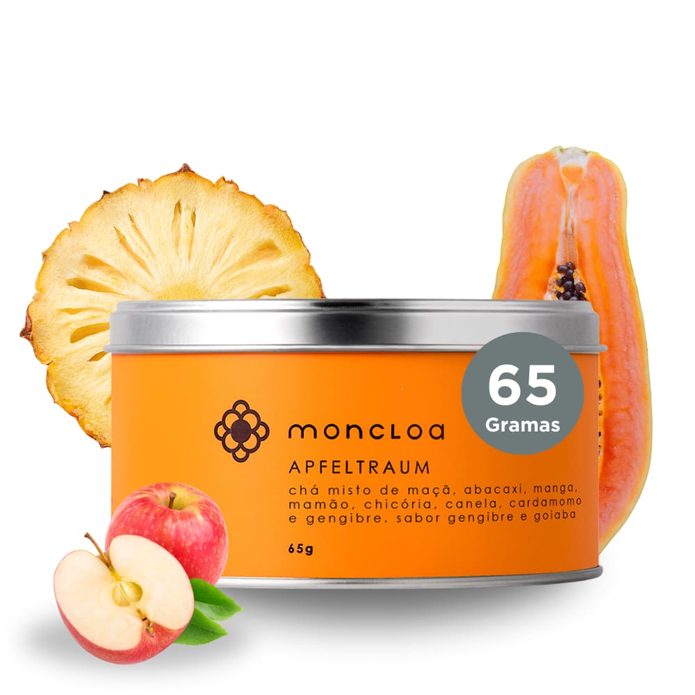 Chá Infusão de Frutas Apfeltraum Moncloa Lata 65g