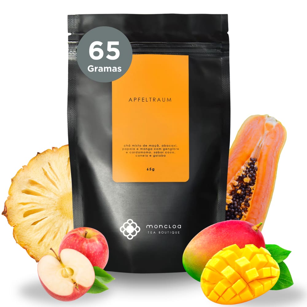 Chá Infusão de Frutas Apfeltraum Moncloa Pouch 65g
