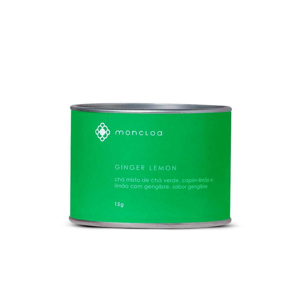 Chá Ginger Lemon Mini Lata 15g