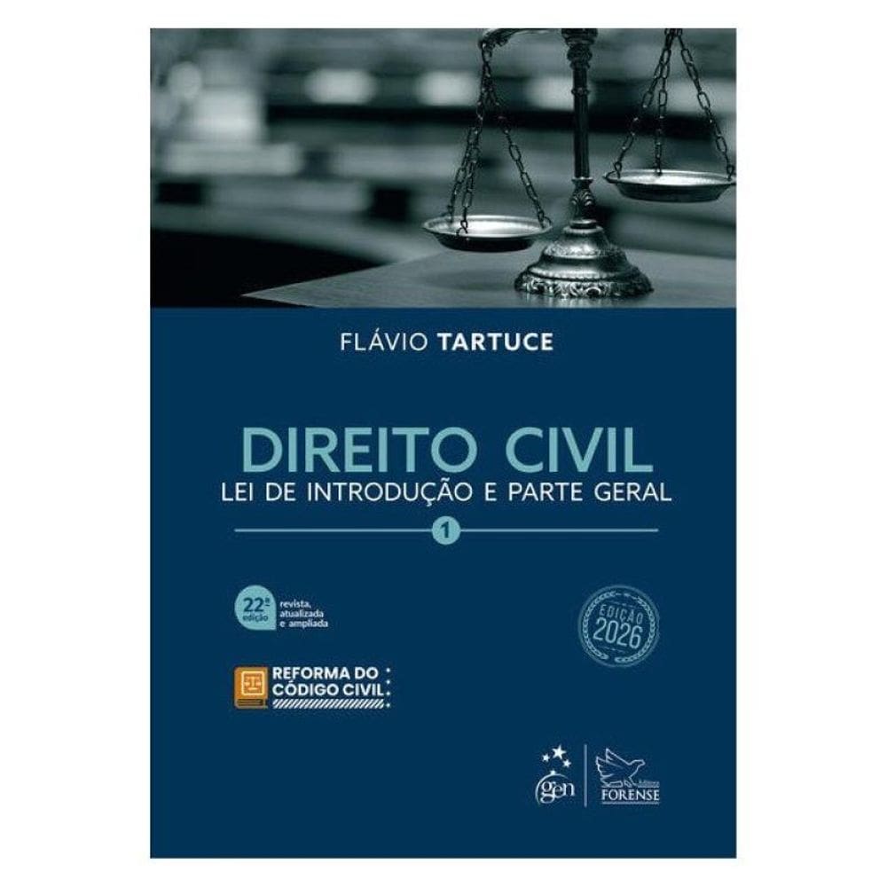 Direito Civil Vol.1 - 22ª Edição 2026