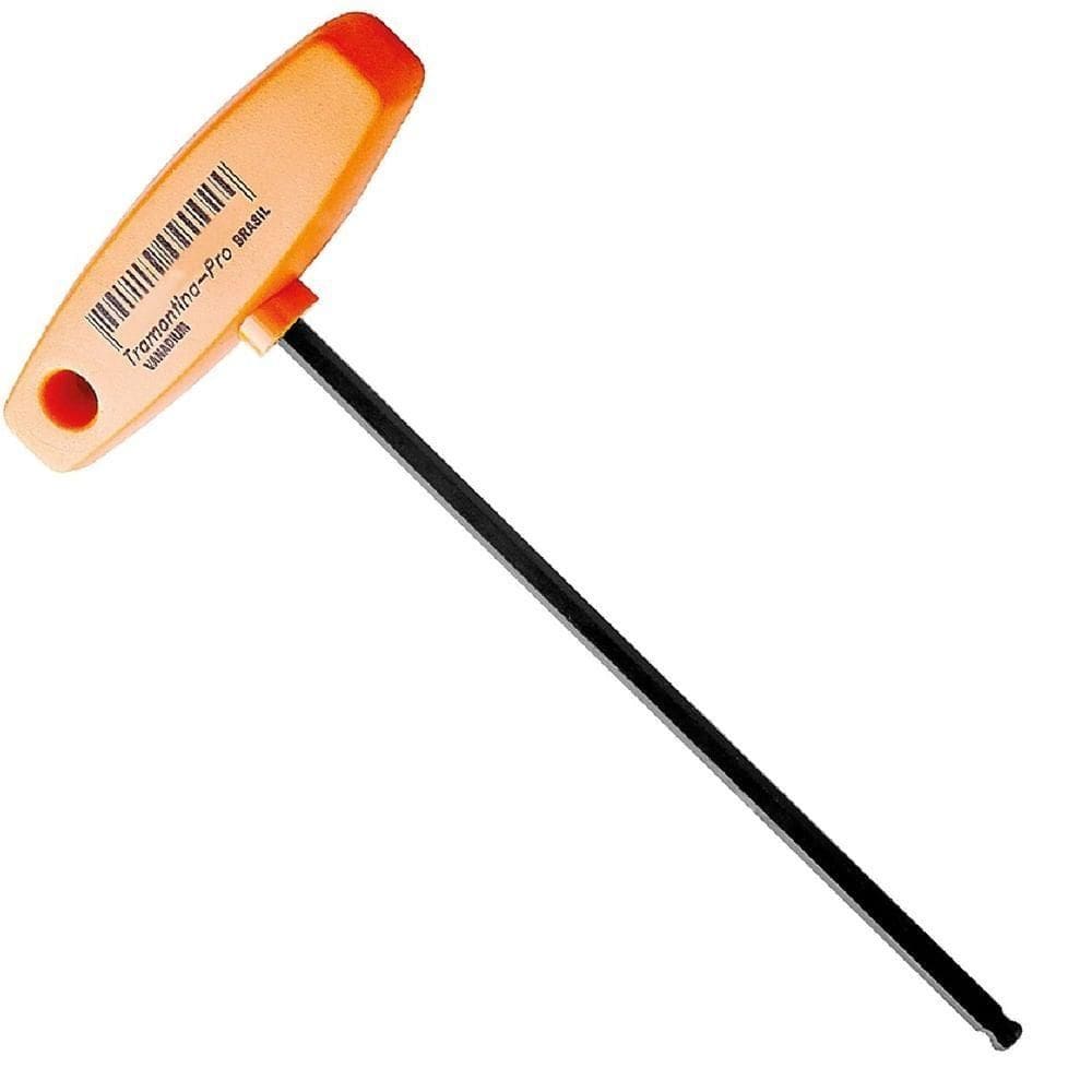 Chave Cabo T com Ponta Hexagonal Abaulada de 6x180mm Profissional 44364106 Tramontina Chave Cabo