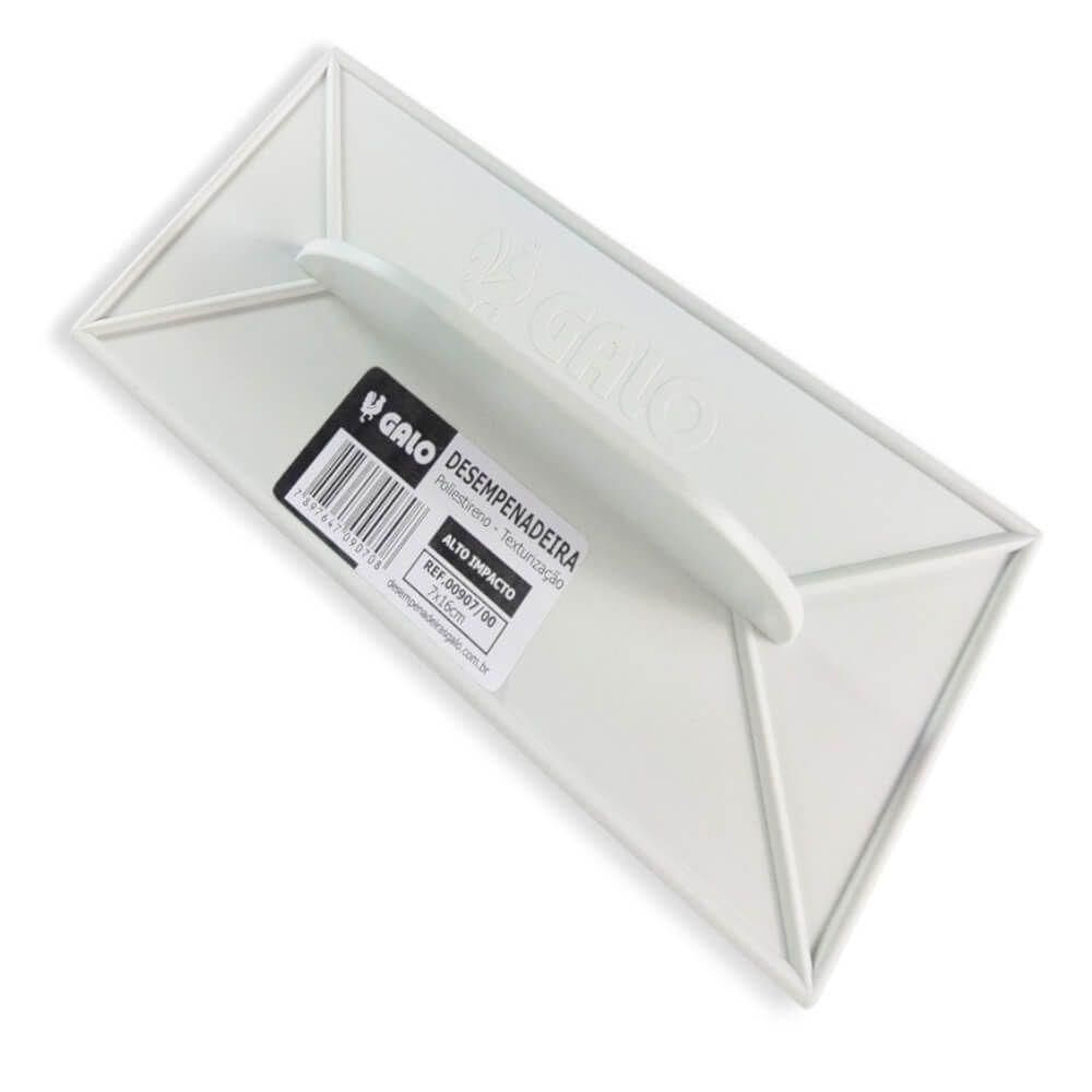 Desempenadeira Plástica Para Grafiato 15x26mm 00915-00 Galo Desempenadeira Plástica Para Grafiat