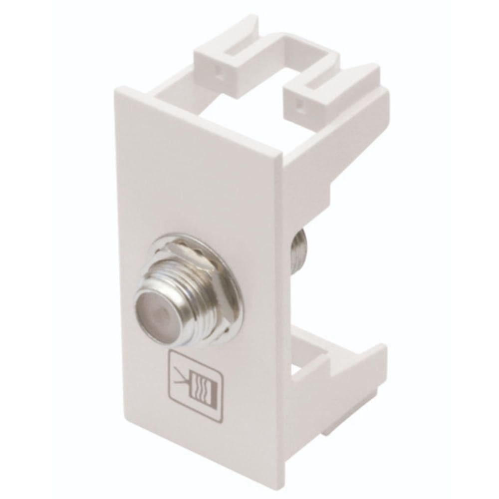 Módulo Tomada Para Antena de Tv Coaxial de 75 Ohms Habitat 2066 Fame Tomada Para Antena Tv Cabo