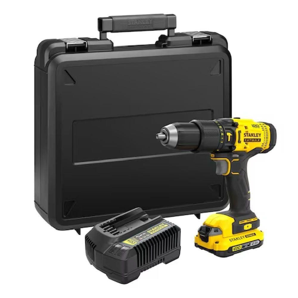 Parafusadeira Furadeira Impacto 1-2 20 Volts 1 Bateria Scd711d1kbr Stanley