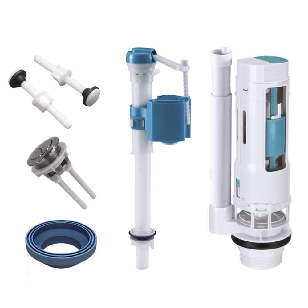 Kit Mecanismo Para Caixa Acoplada Acionamento Superior Duplo Durin