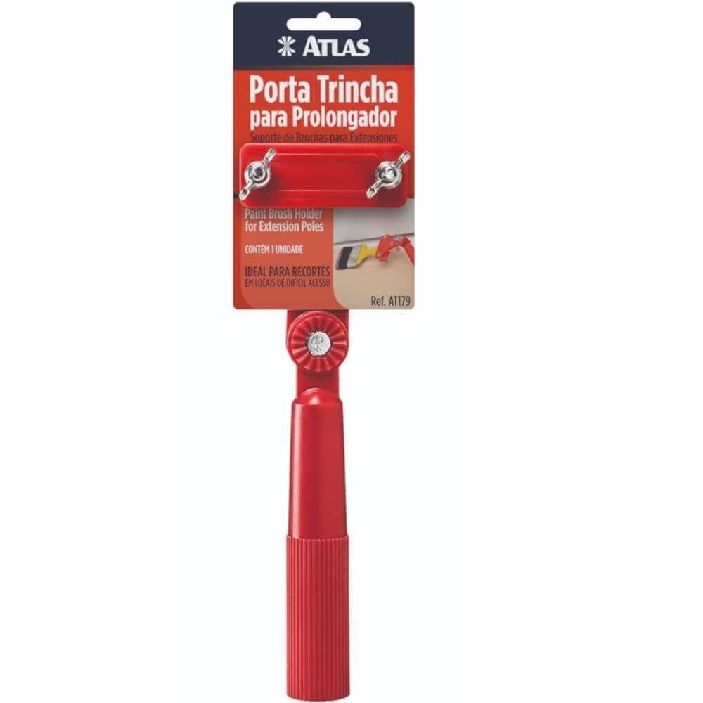 Porta Trincha E Espátulas Articulado Para Prolongadores At179 Pincéis Atlas Porta Trincha Plast.