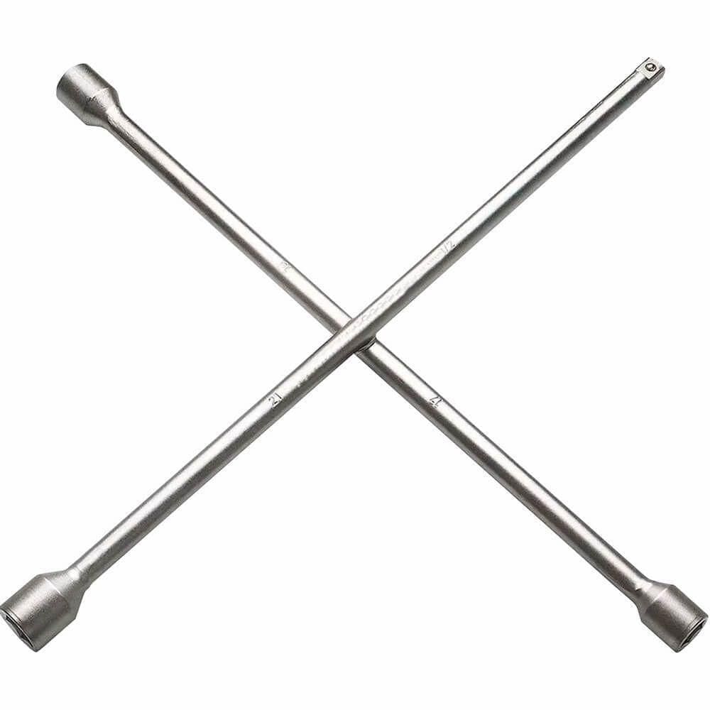 Chave de Roda Em Cruz 450mm 1-2 17x19x21mm 1424555 Stels Chave de Roda Em Cruz 450mm 1-2 17x19x2