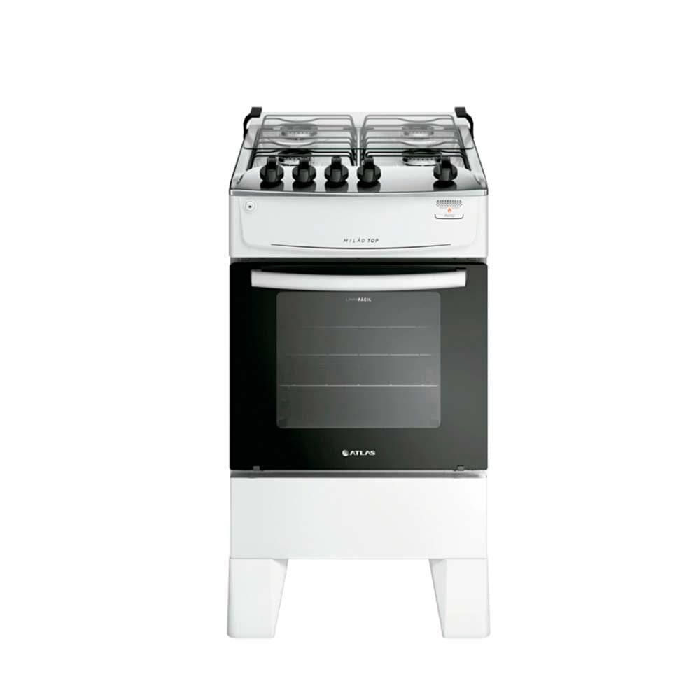Fogão Atlas Milão Top 4 Bocas Acendimento Automático