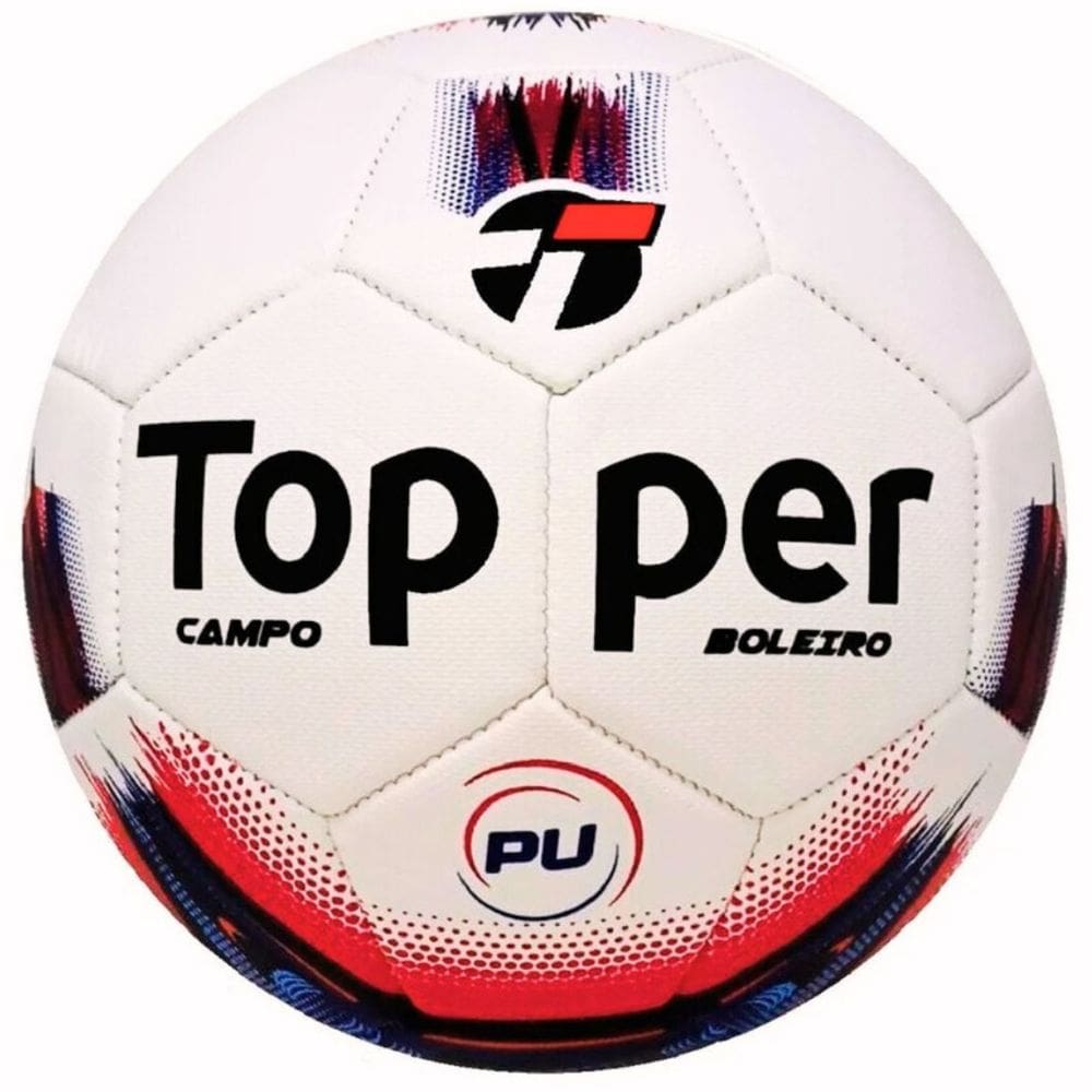 Bola De Futebol Campo Topper Boleiro Hibrid